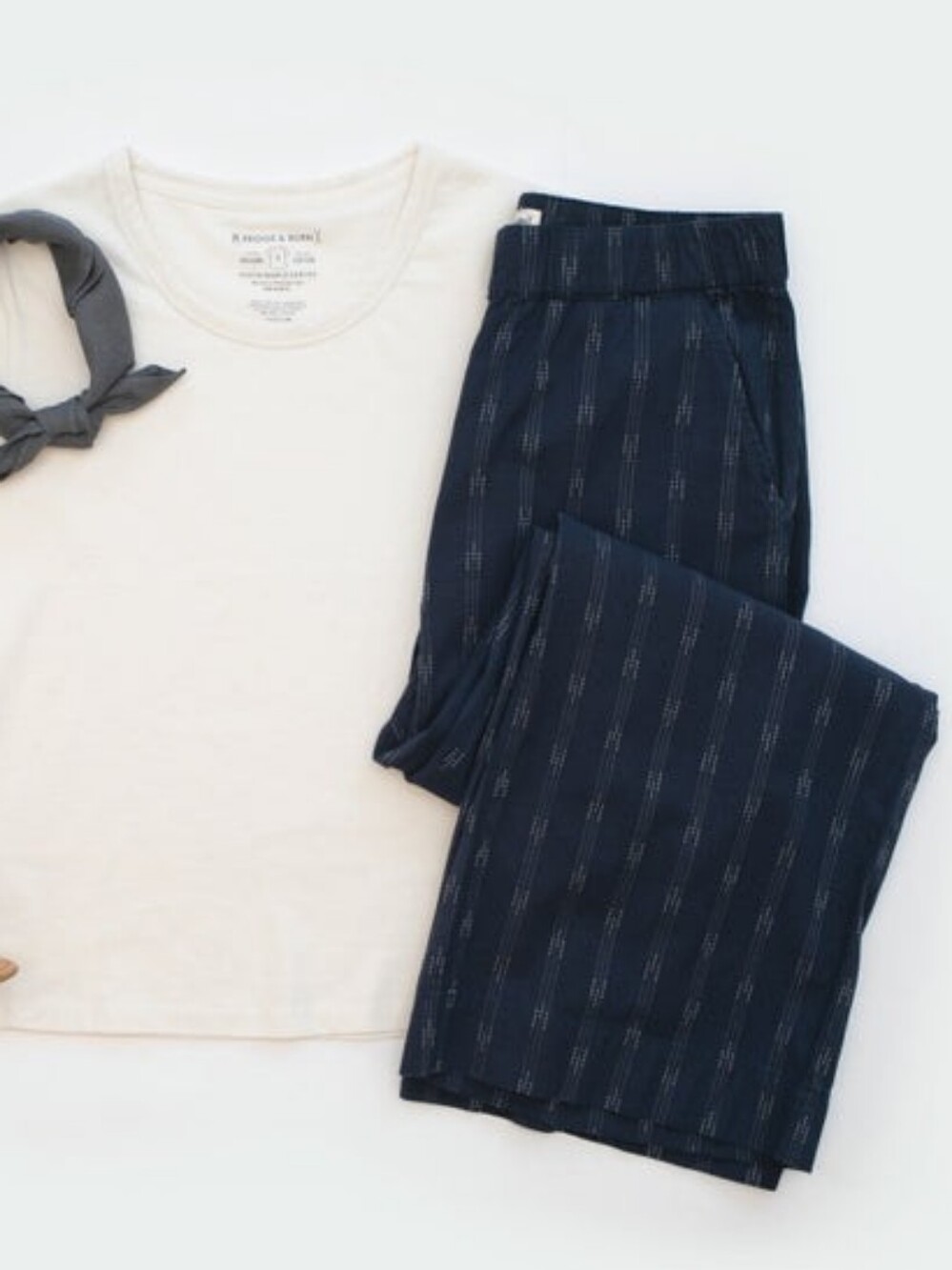 Bridge & Burn 🐦 Dobby Striped Keaton Pant🔹Medium